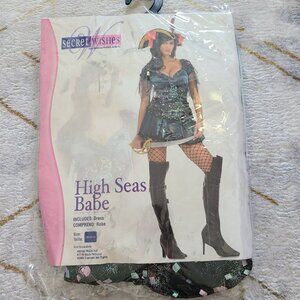 Secret Wishes High Seas Babe Pirate Costume – Secret Wishes – M – NEW!